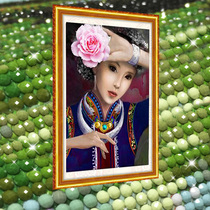 Ashima 5D Crystal Diamond painting full of diamond brick and stone show bedroom character point stick diamond cross stitch rhinestone new living room