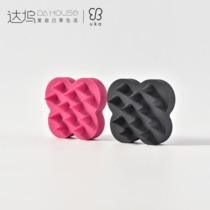 Japanese UKA scalp cleaning massage comb soothing scalp SPA shampoo comfortable silicone brush soft and hard
