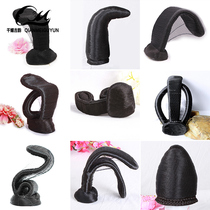 Ancient costume Chinese clothing wig hair bun Tang Dynasty Princess maid hair bun stage performance modeling flying hair bun cos wig