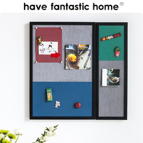 Good thing has felt message board creative photo background wall home Notes wind self-adhesive wall stickers cork board