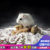 Hamster Bath Sand Germicidal Bath Sand Hamster Special Dragon Cat Bath Sand Pine Rat Bath Sand Golden Silk Bear Sand Bath Salt