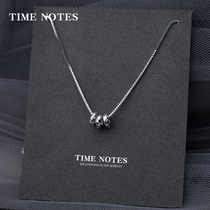 Silver necklace female 925 silver clavicle chain simple Korean silver jewelry Student Korean version Tanabata birthday gift temperament