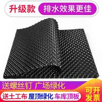 Concave plastic drainage board permeable water seepage Flower Pond geotextile roof building insulation layer drainage board plastic
