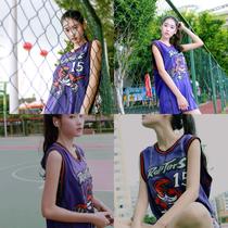 Raptor Carter 15 retro jersey European and American hip hop loose sports couple clothing basketball baby casual dress