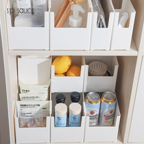 Kitchen cabinet storage box seasoning box desktop drawer grid multi-layer storage bathroom sink box