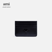 AMI unisex 22 autumn and winter new love brand cowhide card bag