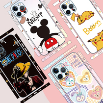 Suitable for iPhone13 pro max cartoon back film sticker Apple 12 mini lens protection Frame Film