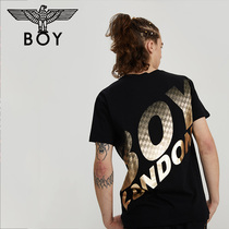 boylondon bronzing letter print LOGO short sleeve men 2020 Summer couple T-shirt B201NC704902