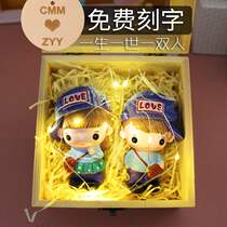 Girlfriend birthday gift to send boyfriends special surprise romantic cure couple wedding confession commemorating Christmas