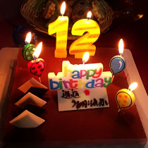 Birthday Digital Candles Childrens Birthday Party Supplies Cake Plugins Decorating Men and Women Baby Years Creative Gifts