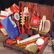  Baby lottery supplies Year-old suit for men and women childrens first birthday gift lottery decoration props modern Chinese style