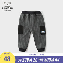 Price 69 boys trousers spring and autumn Rabbi tree childrens wear spring and autumn mens casual pants baby pants
