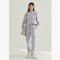 Rui Shih capsule series fashionable profile loose round neck short sleeve long sleeve short sleeve sweater female spring and autumn coat p z