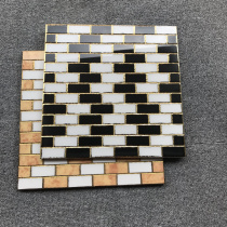 I-I-imitation mosaic throws BRICS 300x300 Phnom Penh yellow black gold plated tiles anti-slip brick wall brick