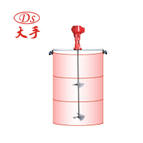 Large hand DS3-50C Pneumatic transverse plate clip barrel Paint Ink Glue 50 Gallon Blender Putty Mixer