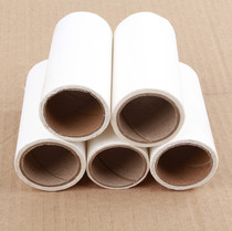 Sticky wool paper Sticky Dust Paper Ripping 10cm Replacement Core Rolling Clothes Home Dust Dust Rolls Stick Hair machine roller