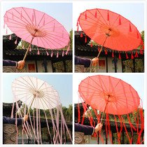 Hanfu costume photography props tassel ribbon craft umbrella fairy photo COS photo Net Red Live Dance Umbrella