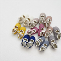 ins baby shoes spring and autumn toddler shoes do not drop mens cute soft shoes womens baby retro outer shoes milk shoes