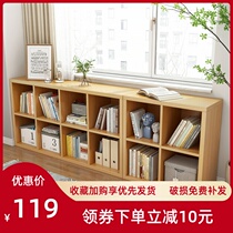 Simple Bookshelf Landing Short Bookcase Small Living-room Shelve Bedroom Containing Cabinet Lockers Floating Windows Disposal Cabinet