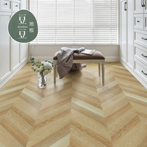 Fish bone parquet household waterproof retro Nordic herringbone spell wear-resistant factory direct 12mm reinforced composite wood floor