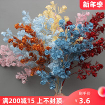 Rosehip wedding simulation flower material wedding hall layout Chinese road guide flower arrangement background Floral Art soft decoration landscape flower art