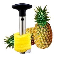 304 Stainless Steel Pineapple Peeling Knife Thickening Pineapple Peeler Platter Tool Slicing artifact