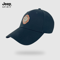 jeep jeep summer hat trendy mens baseball cap visor hat big head circumference British outdoor sunscreen cap men