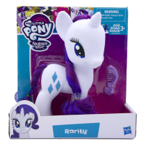 Hasbro my little pony One-horned comb hair long-haired pony Paoli RARITY Rui Rui white horse