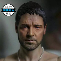 1: 6 soldiers Russell Crowe gladiator head sculptures support ht vegan spot (batch)