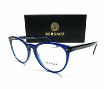 Versace Van Sphilosophical blue round myopia glasses VE3257 5125 53mm