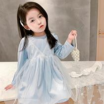 Autumn Princess Dress Skirt Children Children Ice and Snow Aisha Skirt Women Women Women Spring and Autumn