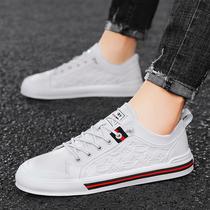 2021 summer new mens shoes a pedal mens net red board shoes casual white shoes Korean version of Wild students trendy shoes