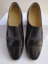 Flight outdoor mens formal low-top cowhide head layer cowhide linen insole leather shoes three-section head mens shoes