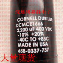 400V2200UF USA CORNELL DUBILIER capacitive CDE capacitive DCMC222M400BC2B