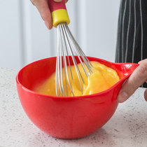 French Bakery cooking bowl distribution bowl measuring spoon with handle stirring salad bowl beating egg pot household kitchen baking tools