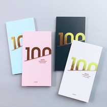 Giant Gate Countdown 100 Days Plan Pic 4 x60 60K Tear Rearable Vertical Version Learning Countdown Day