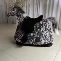 Pony rocking chair living room personally creative chair toy chair children cartoon bench recreational chair
