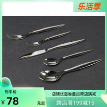 Kookugawa Machi House Japan Original Clothing Import Venus Curve Cutlery Stainless Steel Knife Fork Cake Sweet Fork Tea Spoon