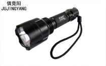Jingyang c8 q5 strong light led flashlight LED five Far Shot King King aluminum alloy rechargeable flashlight