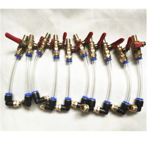 Beijing double high rhinestone copper nozzle 160220 diamond drilling machine inlet water inlet original accessories boutique waterless seal