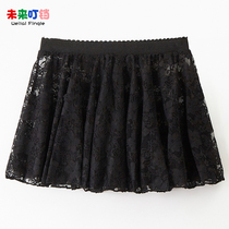 children's dance lace dress girls' kung fu summer chinese dance skirt toddler practice ballet dress