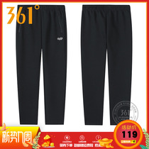 361 PANTS SPORTS PANTS 2022 SPRING NEW WOMENS PANTS BREATHABLE SPORTING LONG PANTS STRAIGHT BARREL OPEN KNITTED LONG PANTS