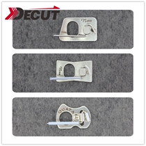 Dikote anti-curved arrow table metal stainless steel magnetic arrow table affordable and durable DECUT archery equipment