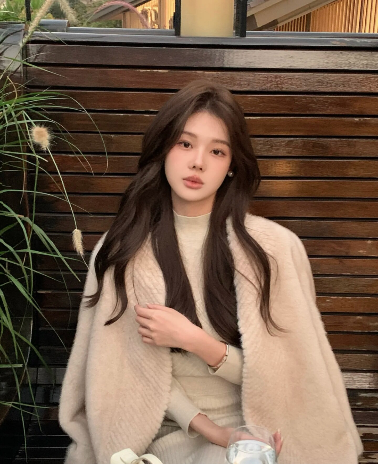 真我整顶全头套假发 大波浪卷发自然蓬松 蕾丝无痕隐形不露边 真发材质可烫染造型