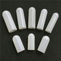 High temperature resistant silicone sleeve spraying dustproof and anti-paint electrophoresis electroplating silicone cap threaded rod thread elastic cap