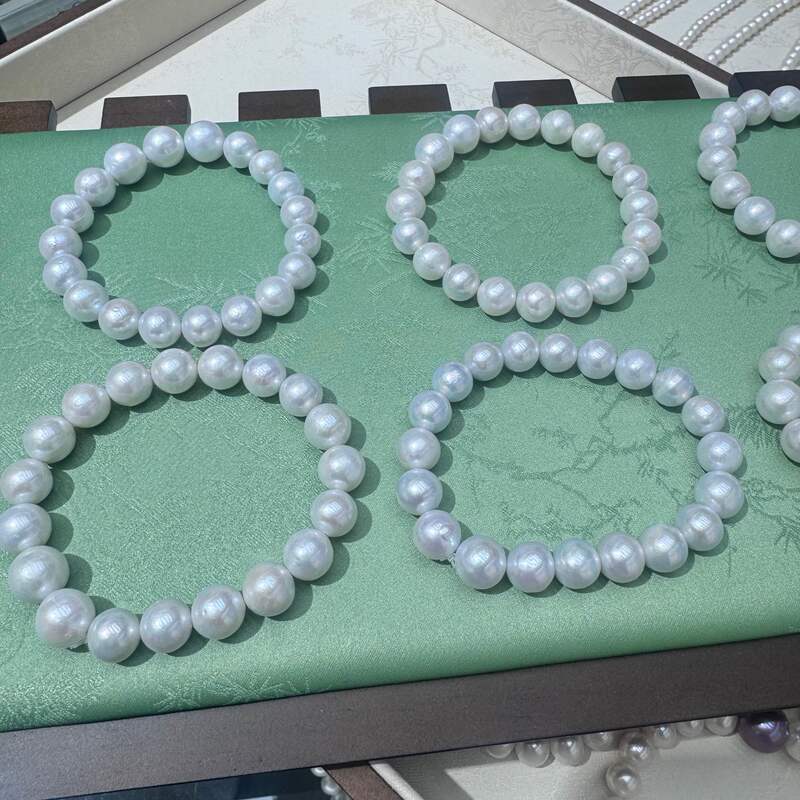 A1499 Natural Freshwater Pearl Bracelet, One Piece, 9-10mm