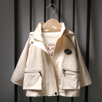 Boys  jackets spring and autumn 2020 new childrens foreign style casual baby childrens spring Korean version of the childrens top tide