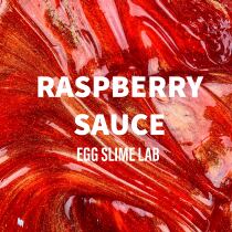Sour raspberry sauce super gorgeous slime decompression poke mud transparent thitto bubbling slime egg slime