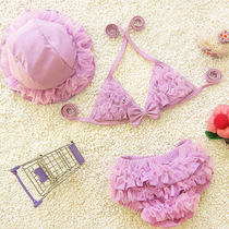 Baby swimsuit Female baby split cute female child Infant child 2 0-3 one-year-old little princess 2 hot spring