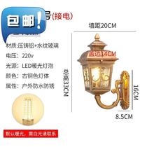 Eurostyle Villa V Patio D Wall Light Outdoor Balcony Doorway American Lamp Wall Hang 1